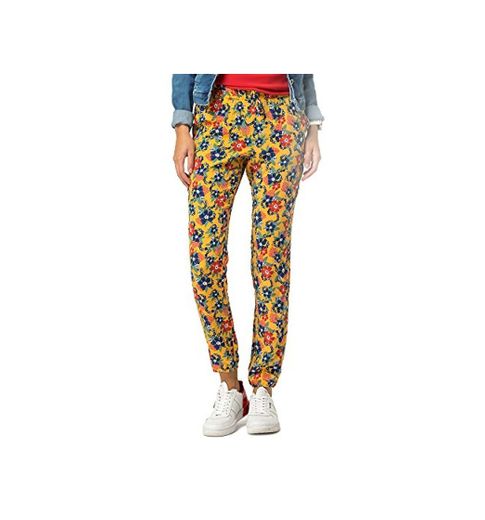 Tommy Jeans Mujer PRINT JOG PANT 23 Pantalones relaxed Multicolor