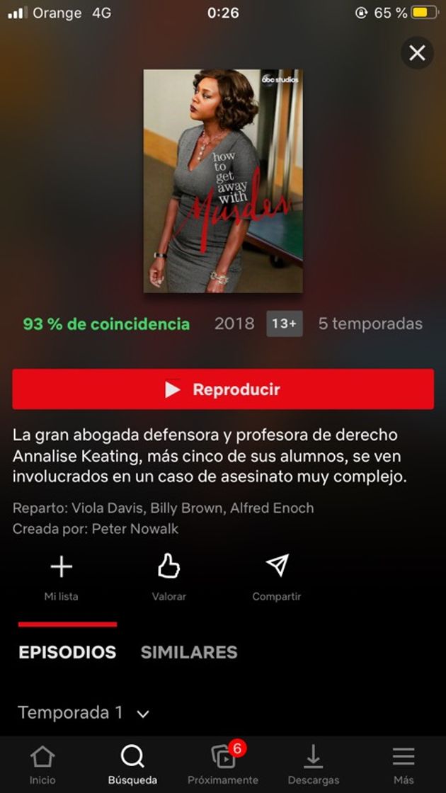 Serie How to Get Away With Murder | Netflix