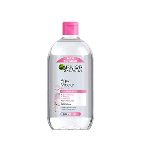 Agua Micelar Pieles Sensibles, de Garnier Skin Active