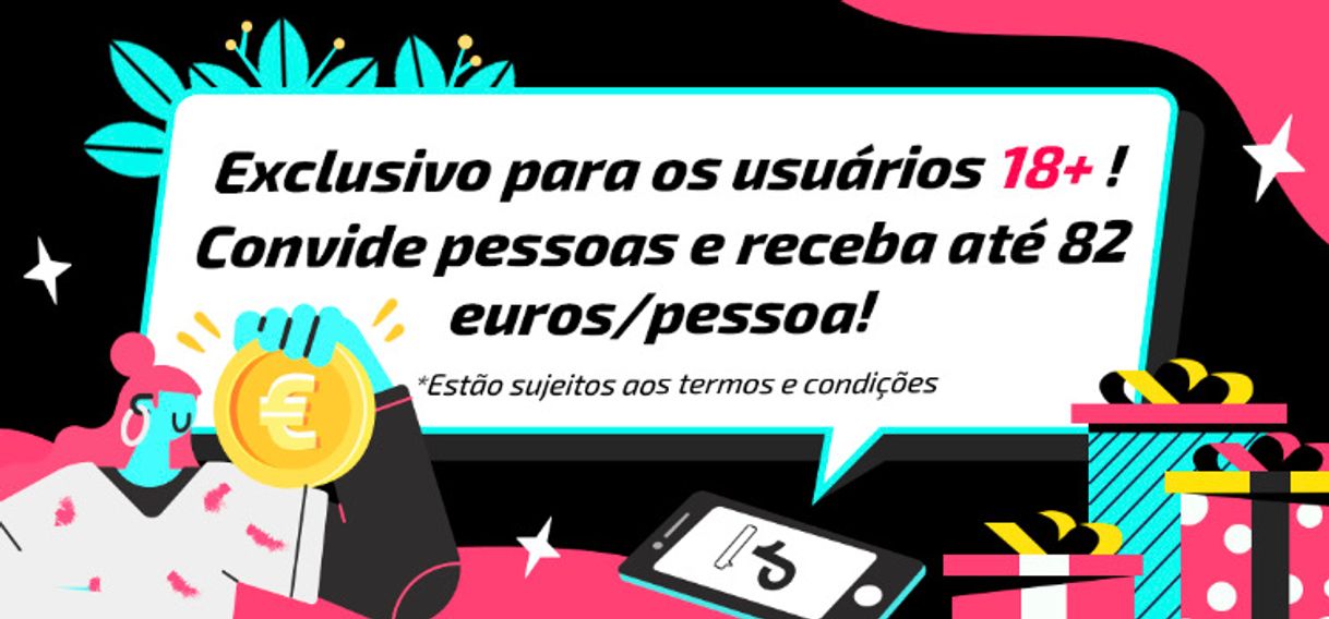 App TikTok BÓNUS €€€€