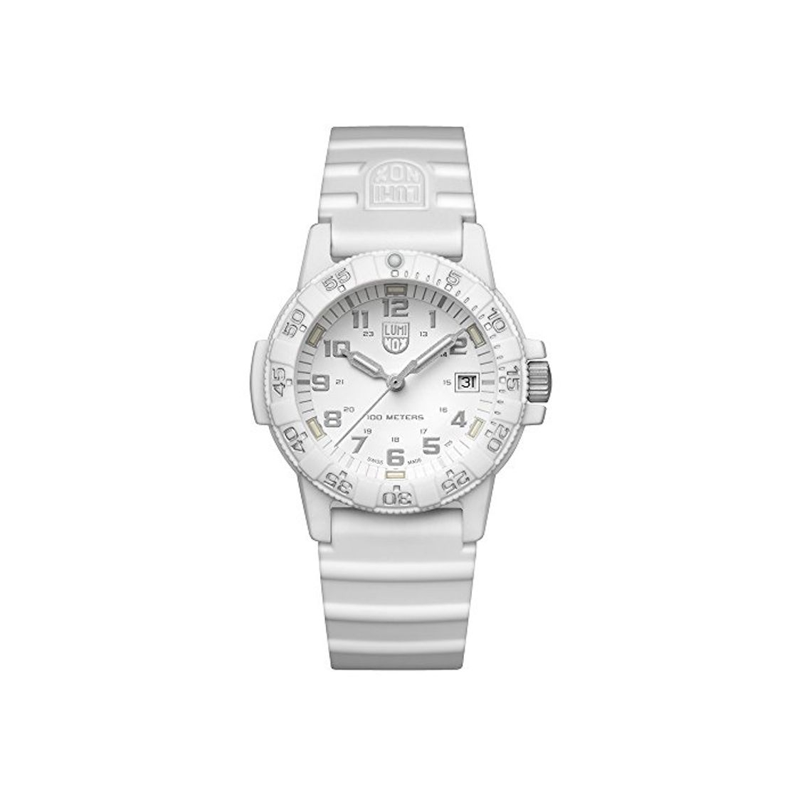 Social Luminox Leatherback Sea Turtle 0300 series Watch with carbon compound Case White