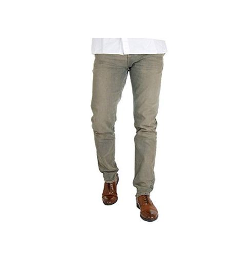 Yezz Raw Arrow – Pantalones vaqueros para hombre, corte ajustado, Ökotex 100,
