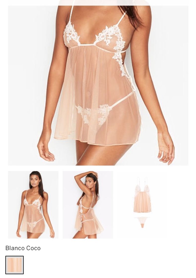 Social Picardías transparente bordado