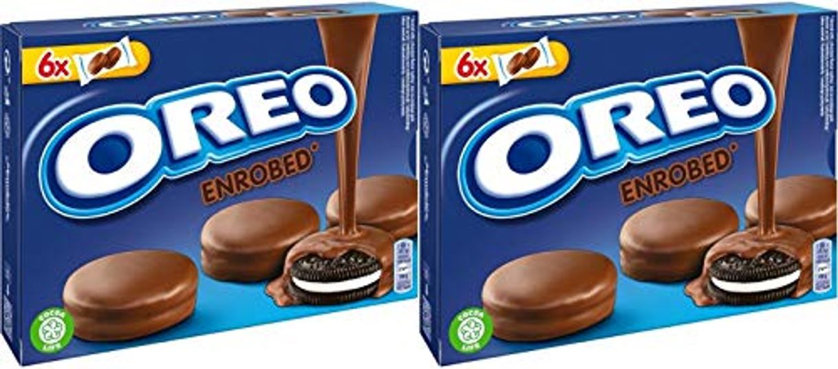 Product Galletas Oreo originales recubiertas de chocolate 246 g