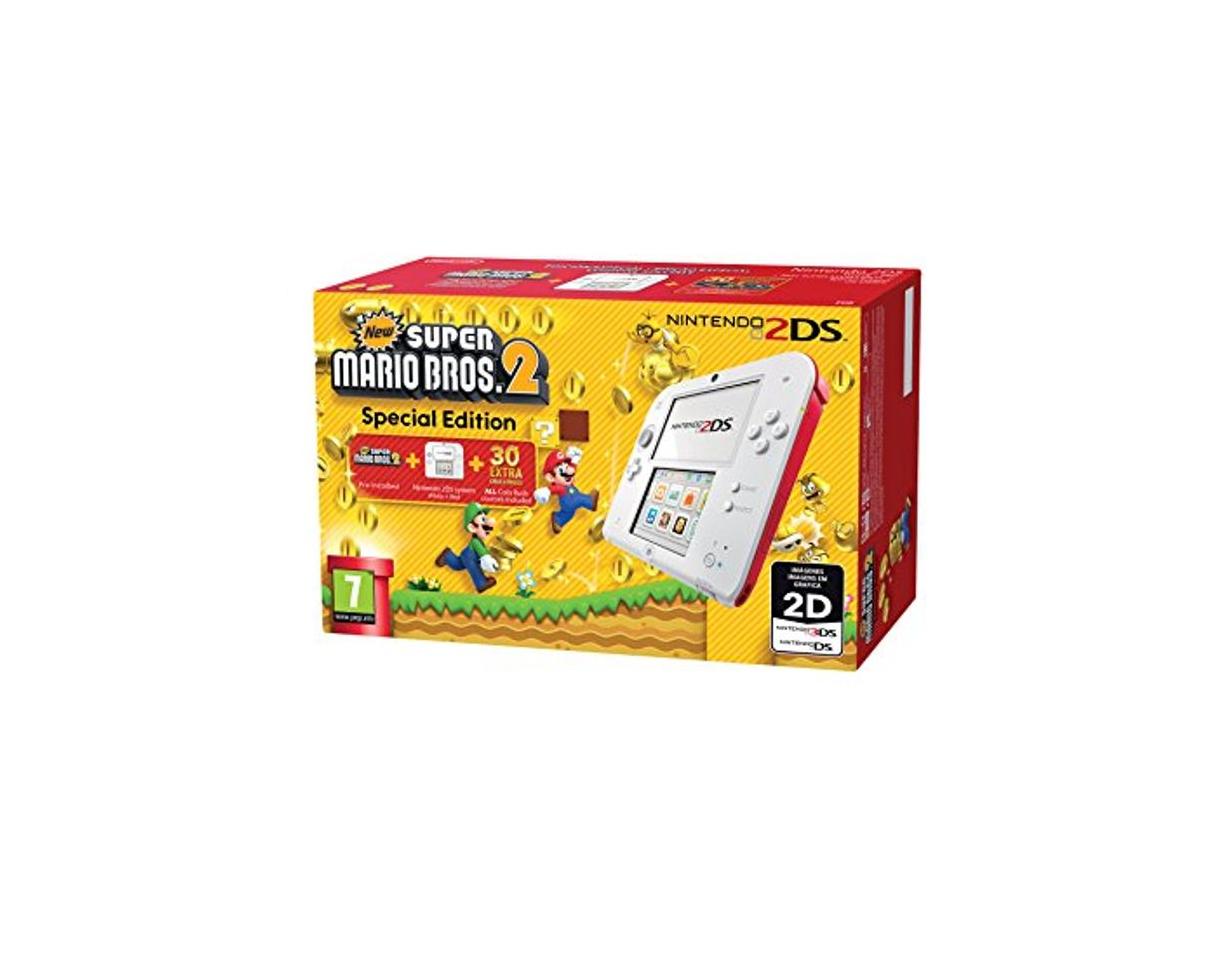 Social Nintendo 2DS - Consola, Color Rojo