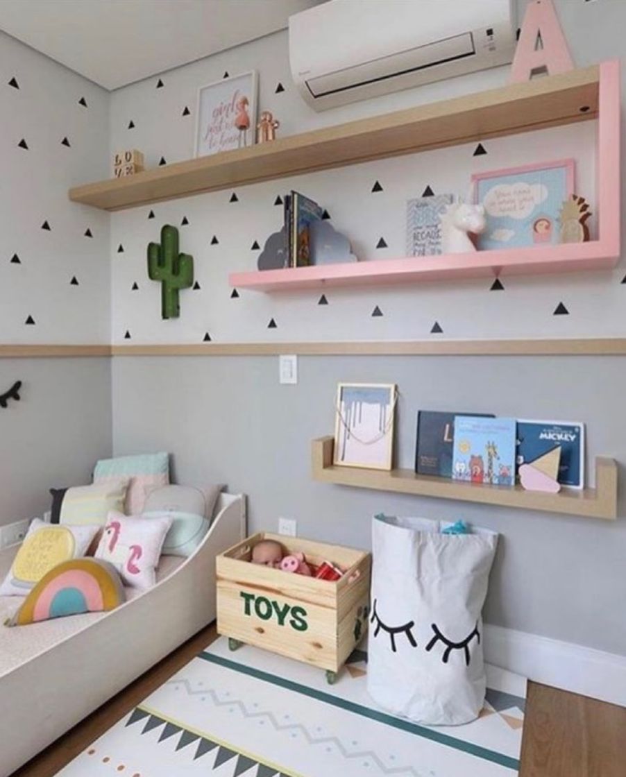 Fashion Inspiração de decoração quarto infantil - feminino 