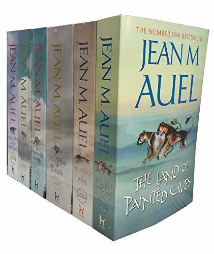 Libros Jean M Auel 6 Books Earths Children Collection Pack Set