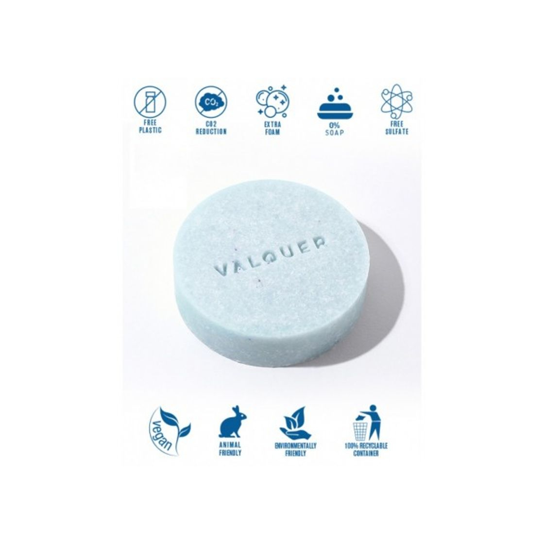 Social Valquer Champú Sólido Vegano Cabello Normal 