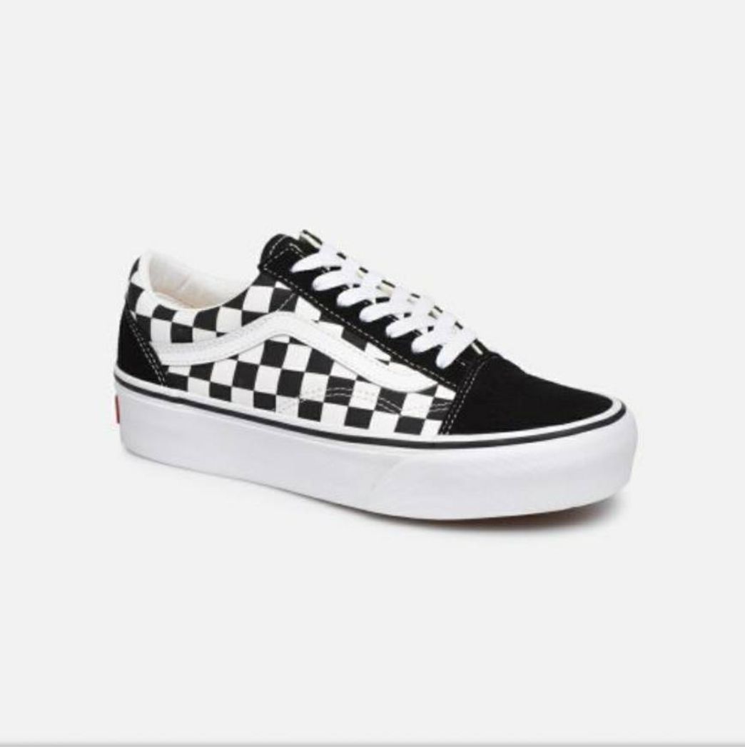 Fashion Vans Old Skool Platform (Negro) - Deportivas chez Sarenza (396926)