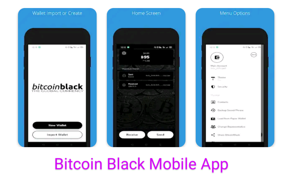 Bitcoin Black Wallet 