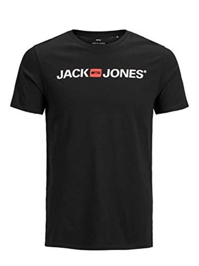 JACK & JONES SS Crew Neck - Camiseta Clásica para Hombre