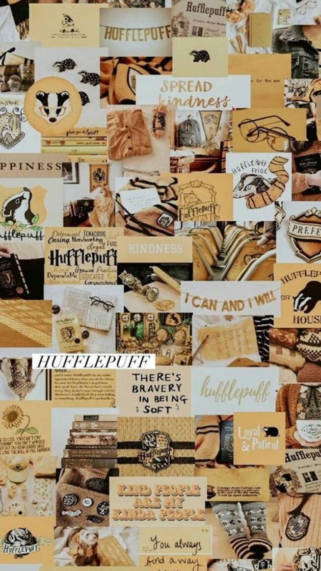 Moda Wallpaper -lufa lufa- ( Harry potter )