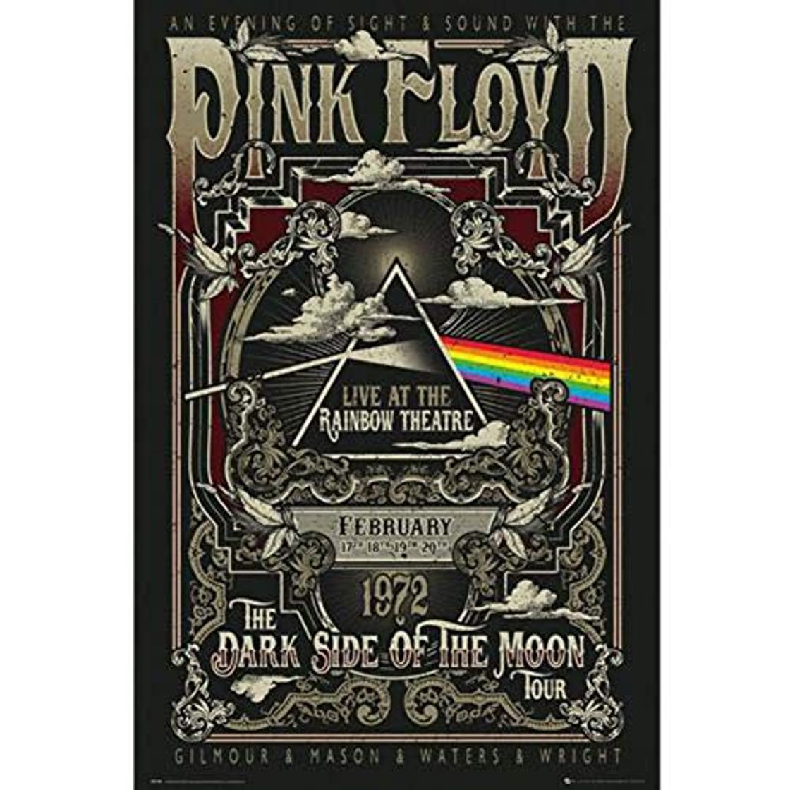 Producto GB eye Ltd POSTER PINK FLOID RAINBOW THEATRE