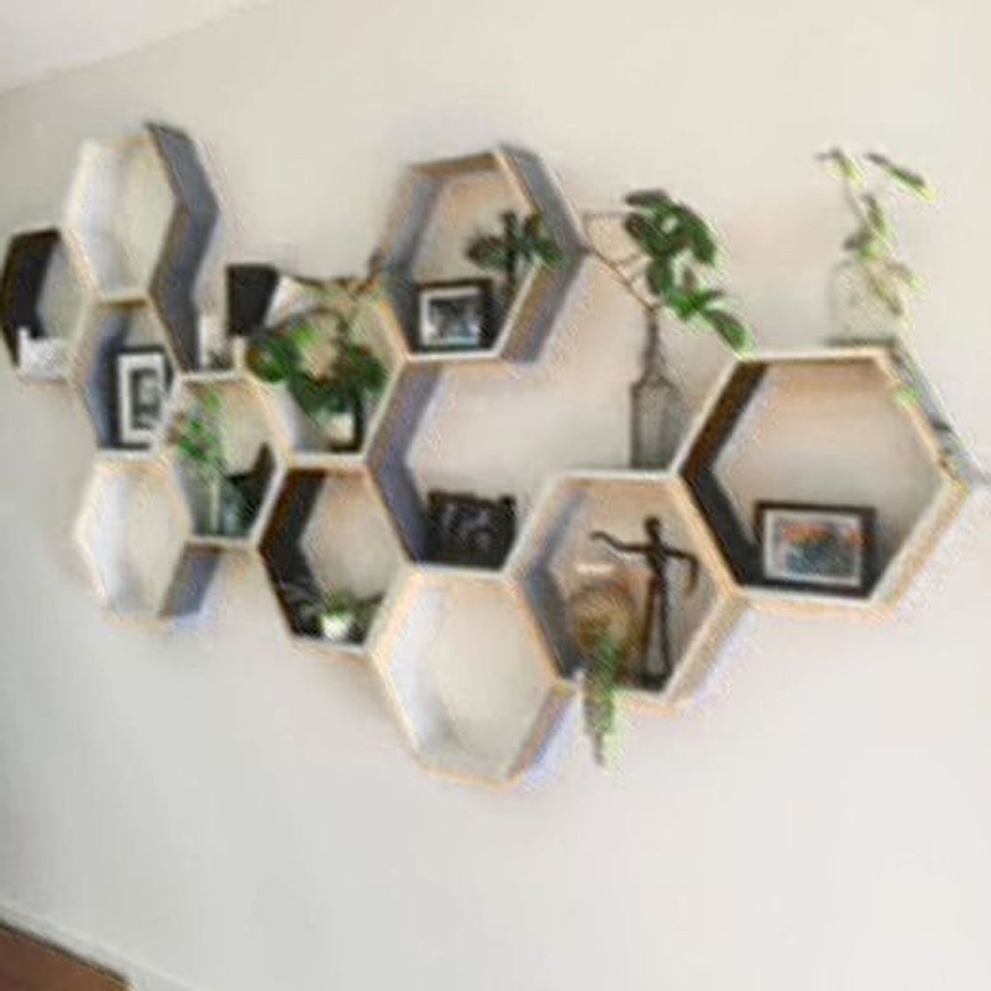 Social Estante hexagonal