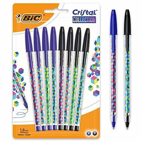 BIC Cristal Collection Stylos- Bolas de punta media