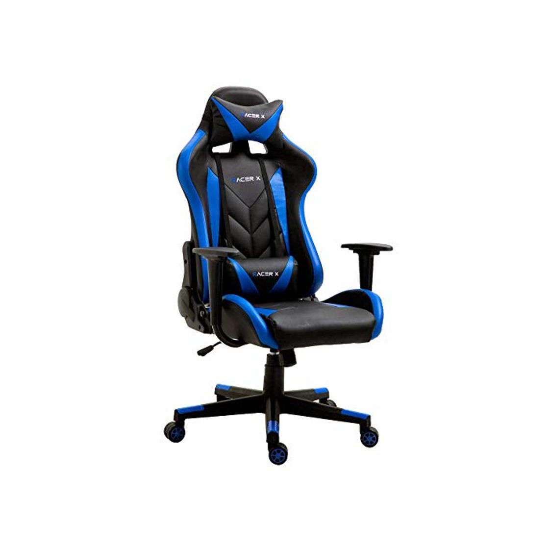 Products T-LoVendo TLV-RX-Blue Silla Gaming Oficina Racing Sillon Gamer Racer X Profesional Videojuegos