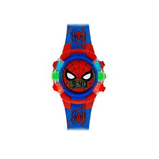 Spiderman Reloj Niños de Digital con Correa en PU SPD4504