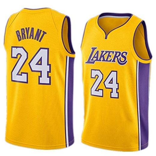 FMSport Jerseys De Baloncesto para Hombre - NBA Lakers # 24 Bryant