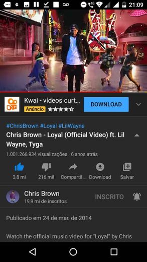 Chris Brown - Loyal (Official Video) ft. Lil Wayne, Tyga - YouTube