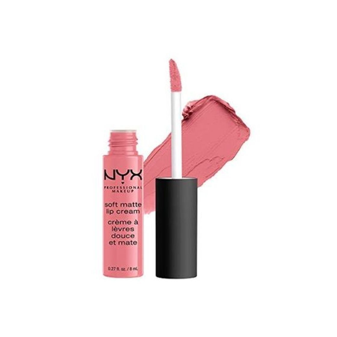 NYX Professional Makeup Pintalabios Soft Matte Lip Cream, Acabado cremoso mate, Color