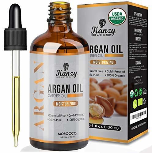 Kanzy Aceite de Argan Puro de Marruecos 100% Bio Morrocan Oil Rico
