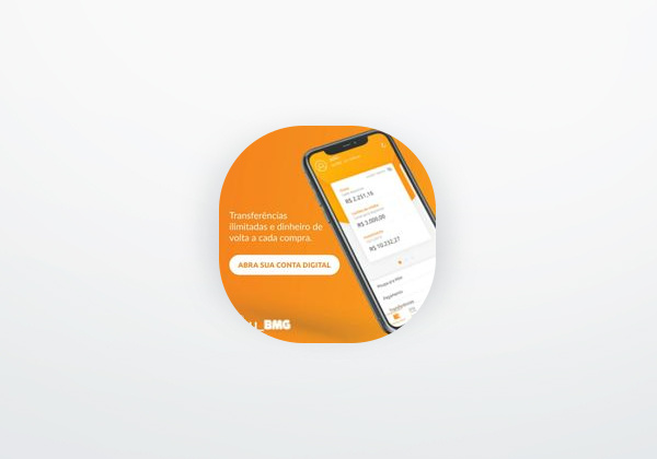 App conta digital BMG grátis 