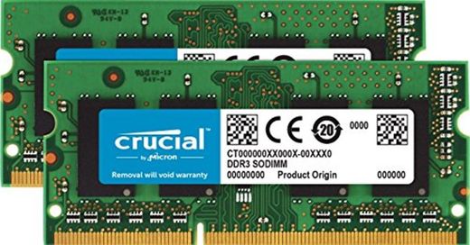 Crucial CT2KIT51264BF160B Kit de memoria RAM de 8 GB