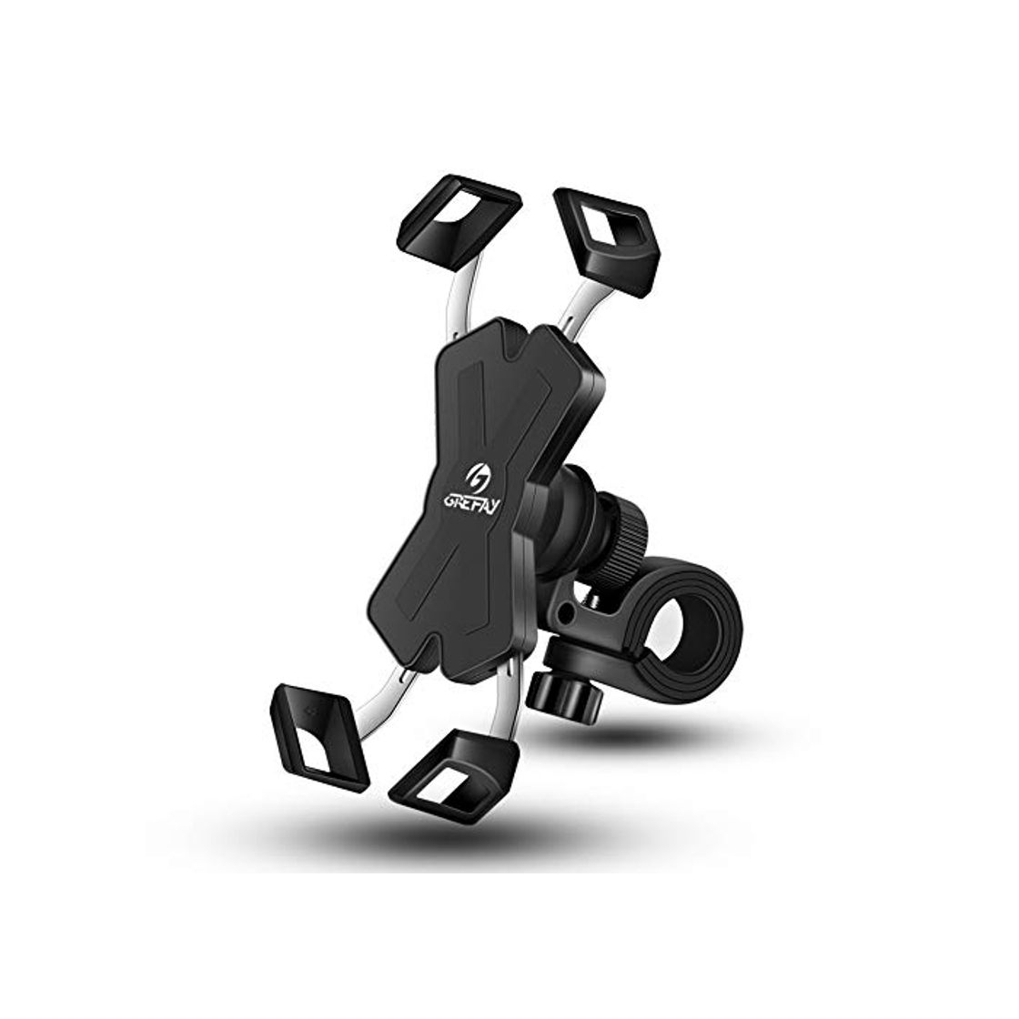 Product Grefay Soporte Movil Bicicleta Metalizado Soporte Manillar Motocicleta Scooter para 4