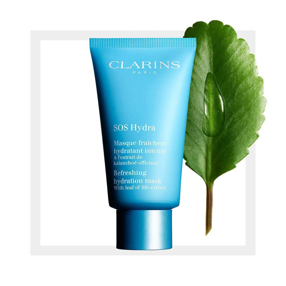 Moda Mascarilla facial Clarins París 