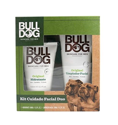 Bulldog Cuidado Facial para Hombres PACK - Set Cuidado Facial Duo, Limpiador