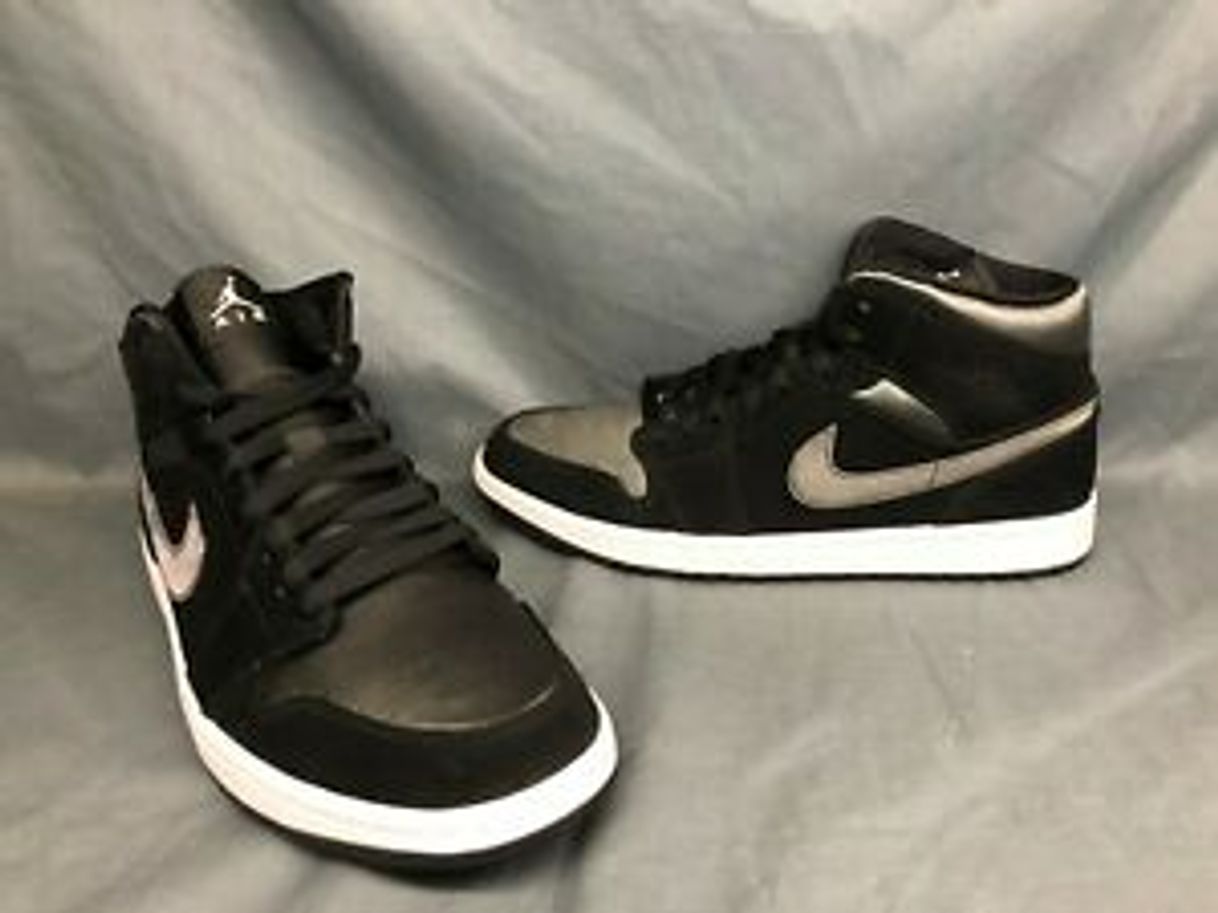 Product Nike Air Jordan 1 Mid Se, Zapatos de Baloncesto para Hombre, Negro