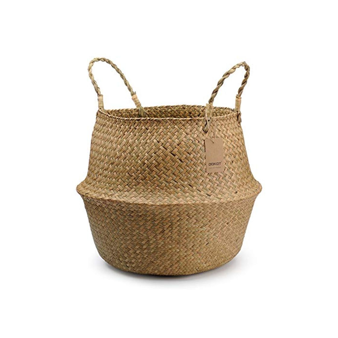 Social Natural Seagrass Mimbre Cesta de Cesteria 