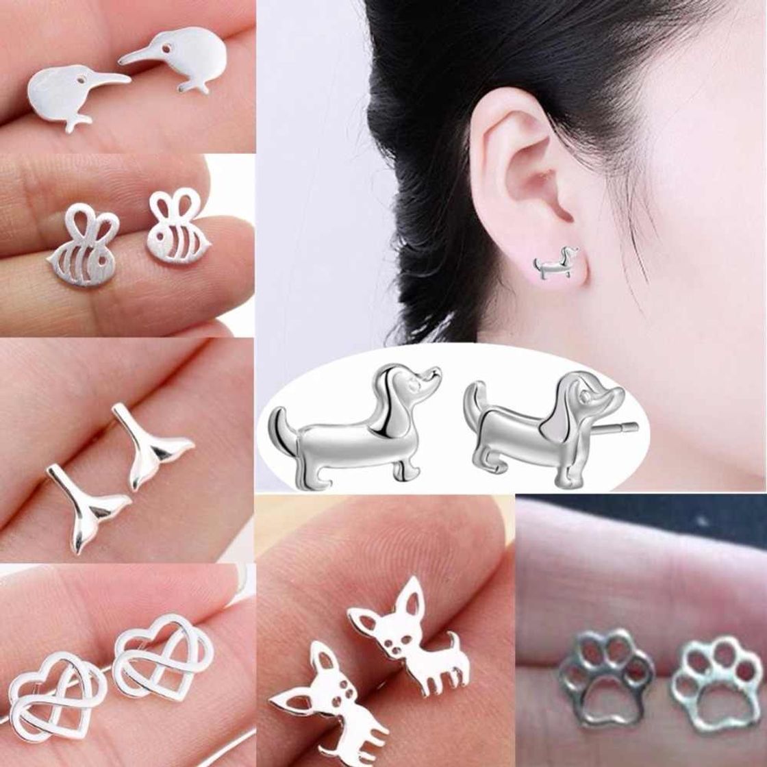 Social HUGJOU Simple Moda 925 Plata Esterlina Cereza Flor Zircon Stud Pendientes Para Mujer Regalo De La Muchacha Brincos