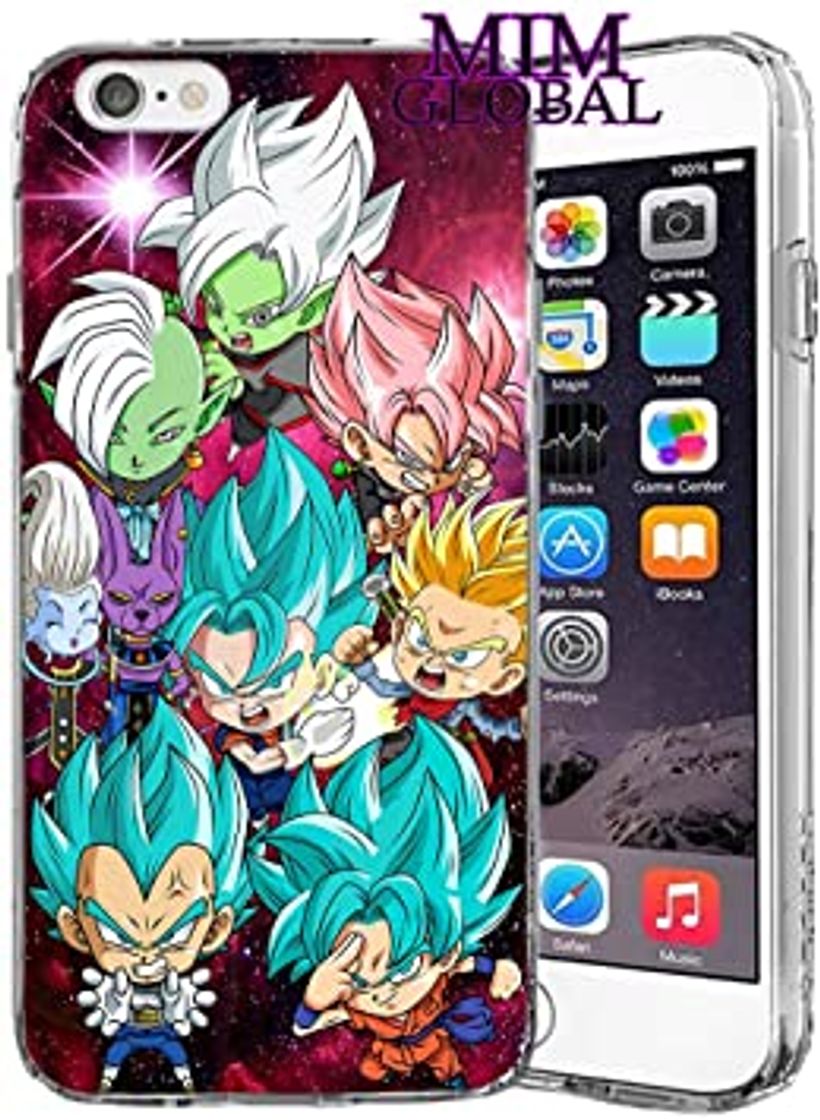 Productos MIM Global Dragon Ball Z Super GT Protectores Case Cover Compatible para