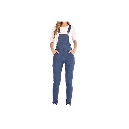 NOBRAND Mamelucos Jumpsuit para Mujer Elegante Harem Jeans Strap Overol Mujeres Vintage Girls Denim Bib Pants