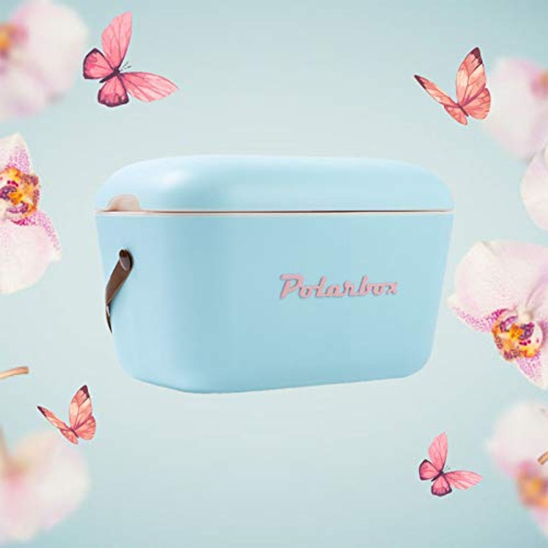 Product Nevera Polarbox Retro Vintage 20 Litros Portátil Celeste