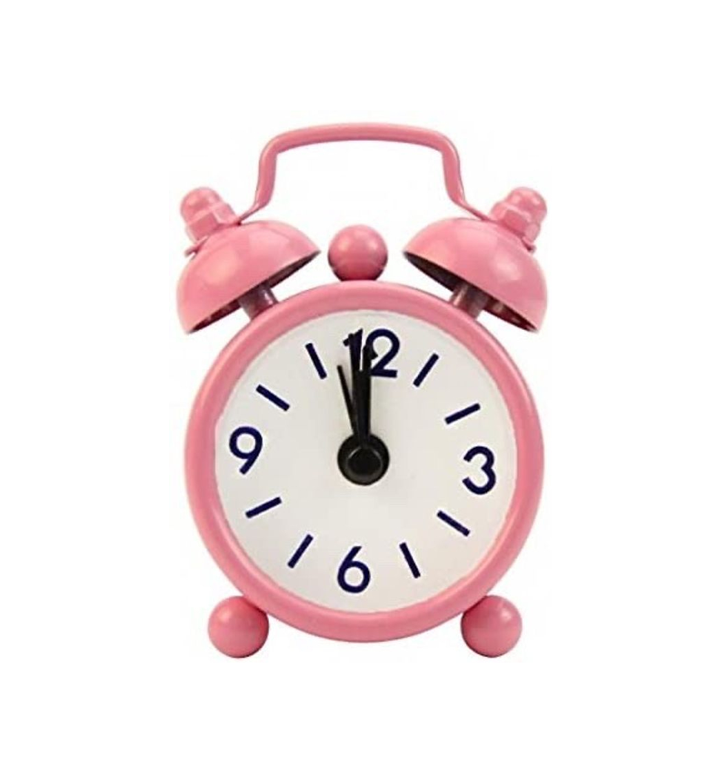 Productos Classic Battery Operated Mini Alarm Clock