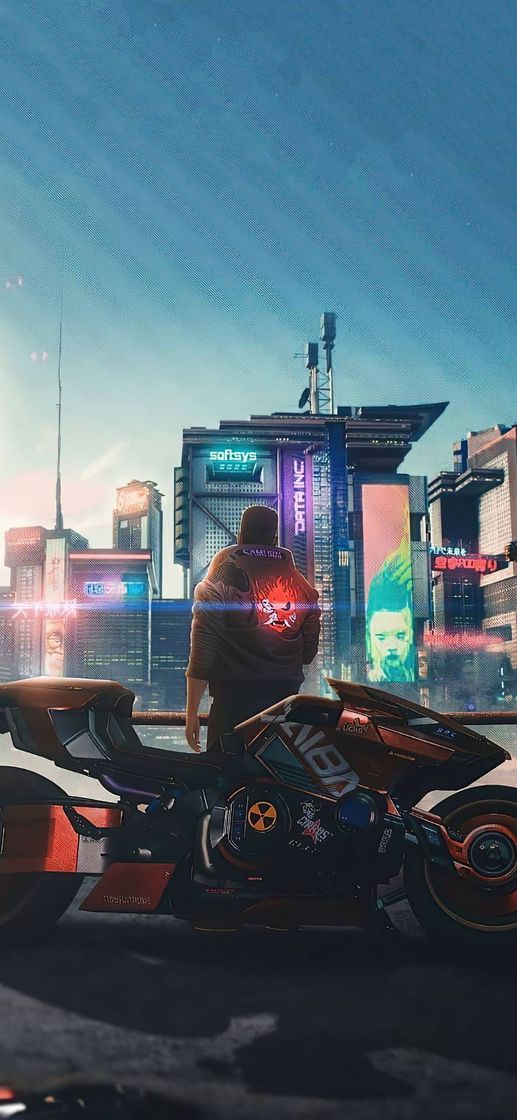 Fashion Moto e V Cyberpunk 2077