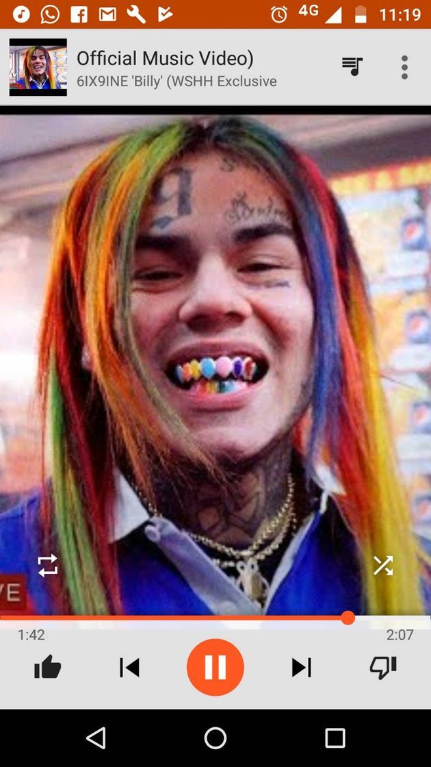 Canción 6IX9INE- YAYA