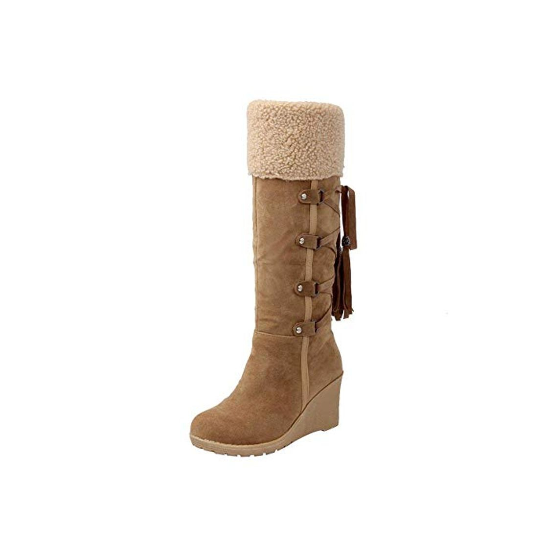 Social Logobeing Botines Mujer Planos Tacon Zapatos de Mujer Después de Lijar con