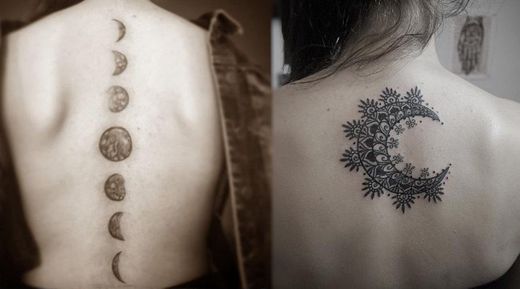 Tatuagens de lua