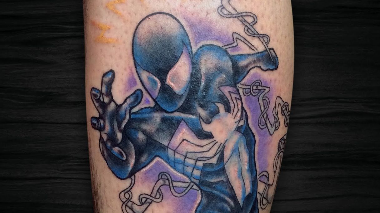 Moda Tatuagem do homem aranha 