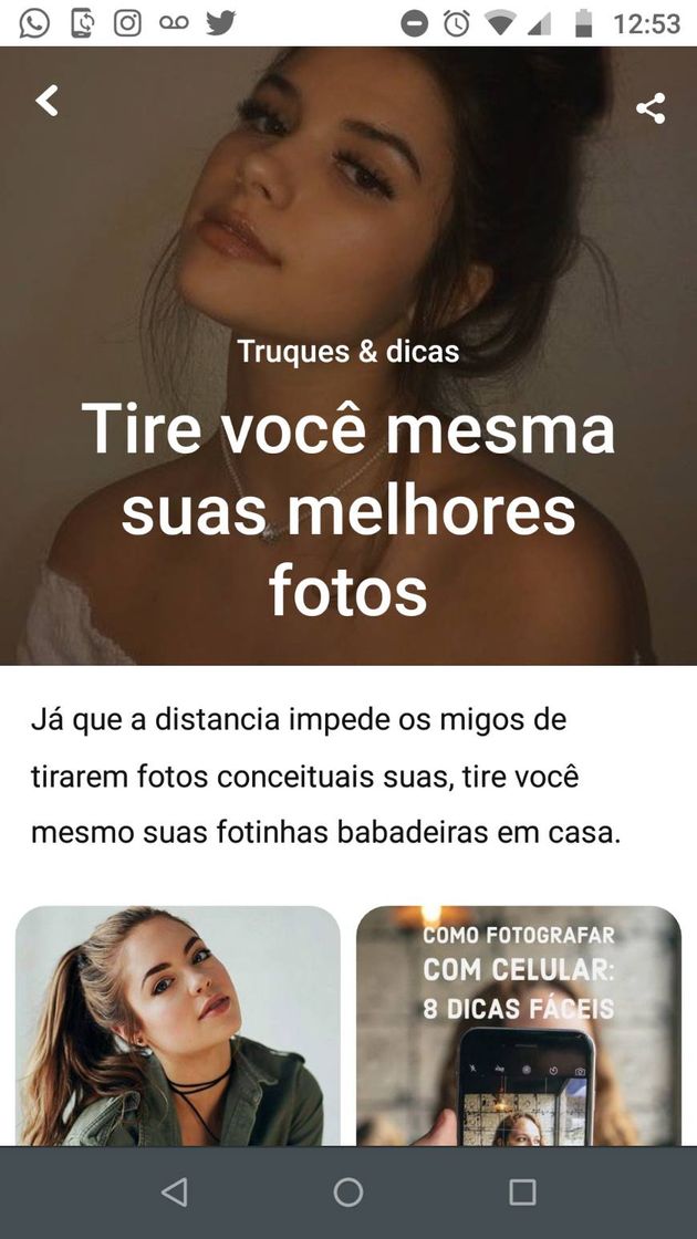 Moda Jeitos diferentes para tirar fotos ✨