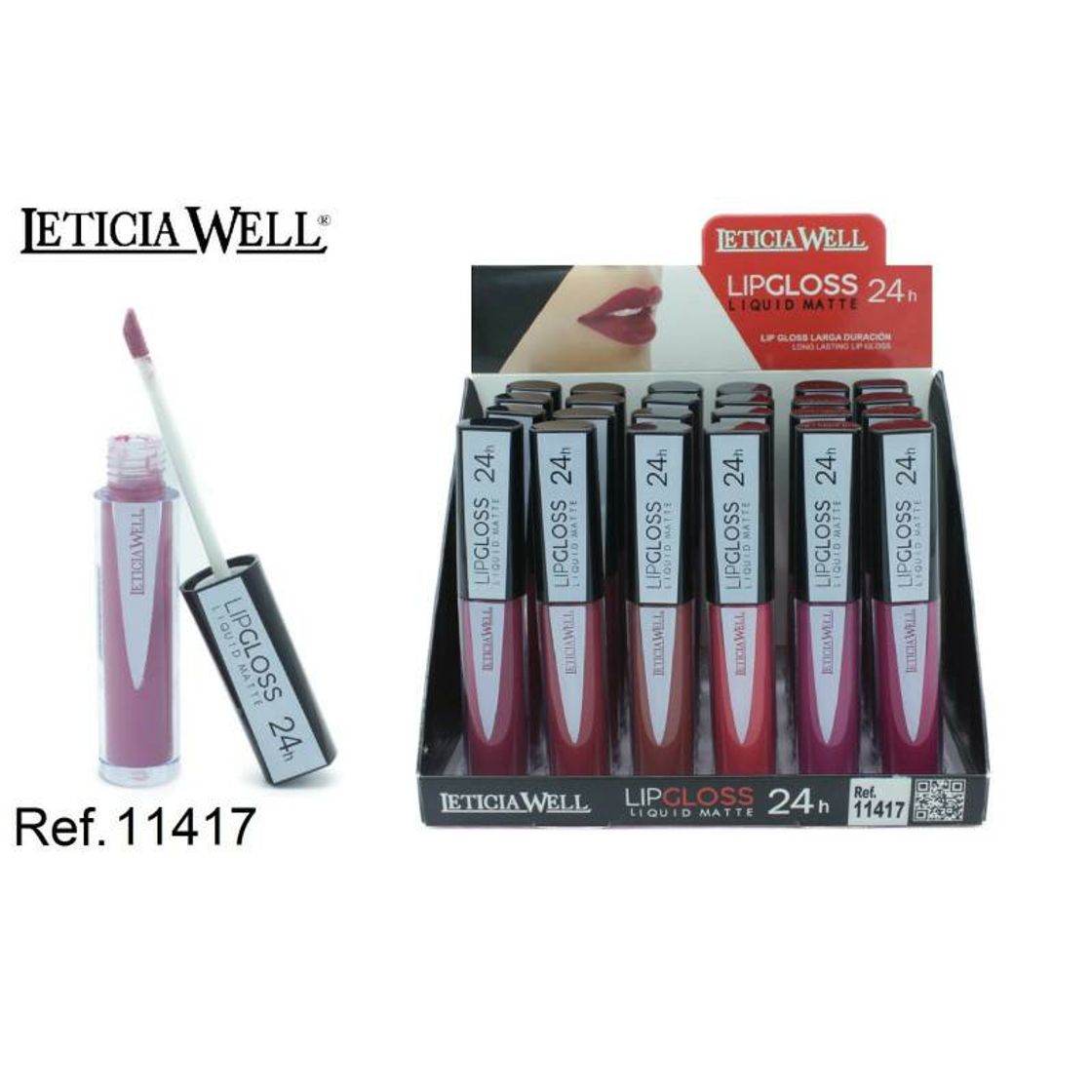 Moda Leticiawell- Lipgloss Liquid Matte 24 h (n°72)