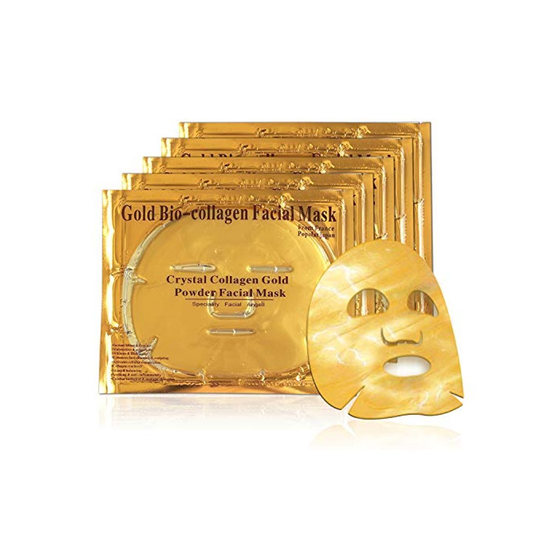 Product Mascarilla hidratante facial de oro 24k y colageno para tratamiento facial antiarrugas