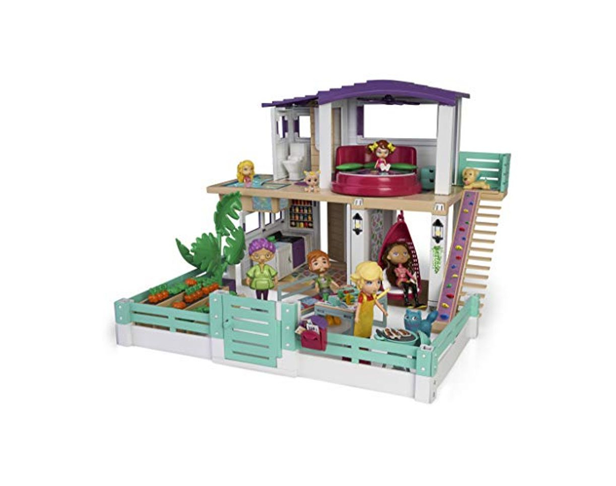 Products Mymy City- Holiday House, Casita de muñecas amueblada, para niños y niñas