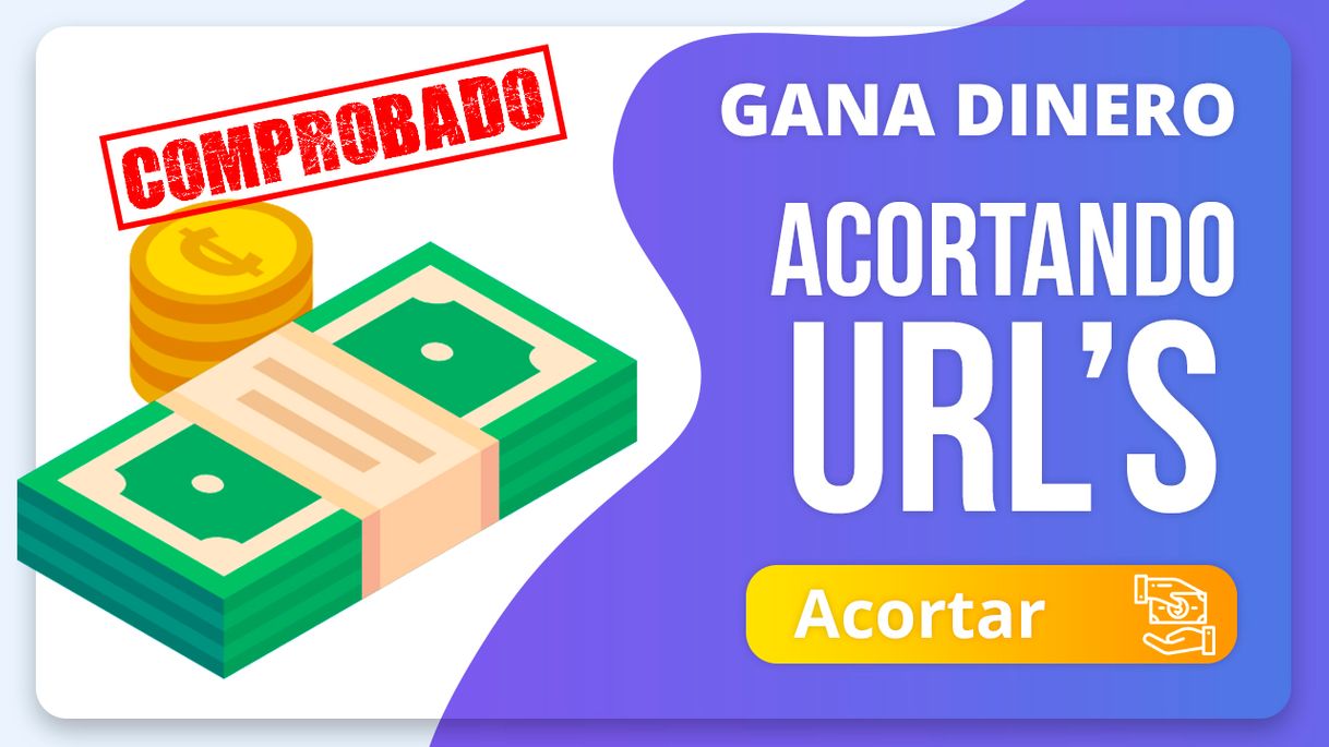 Moda Gana dinero acortando url