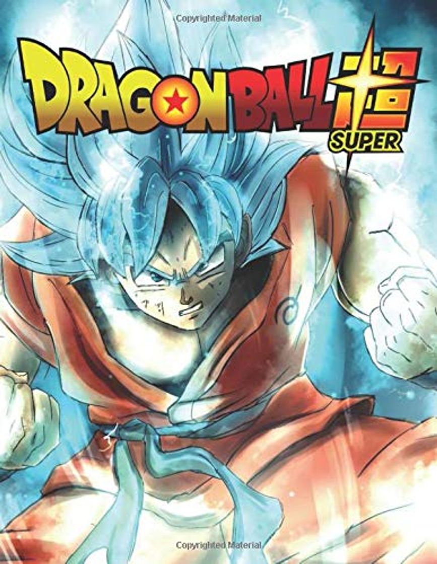 Libro Dragon ball super: Notebook dragon ball super anime 100page