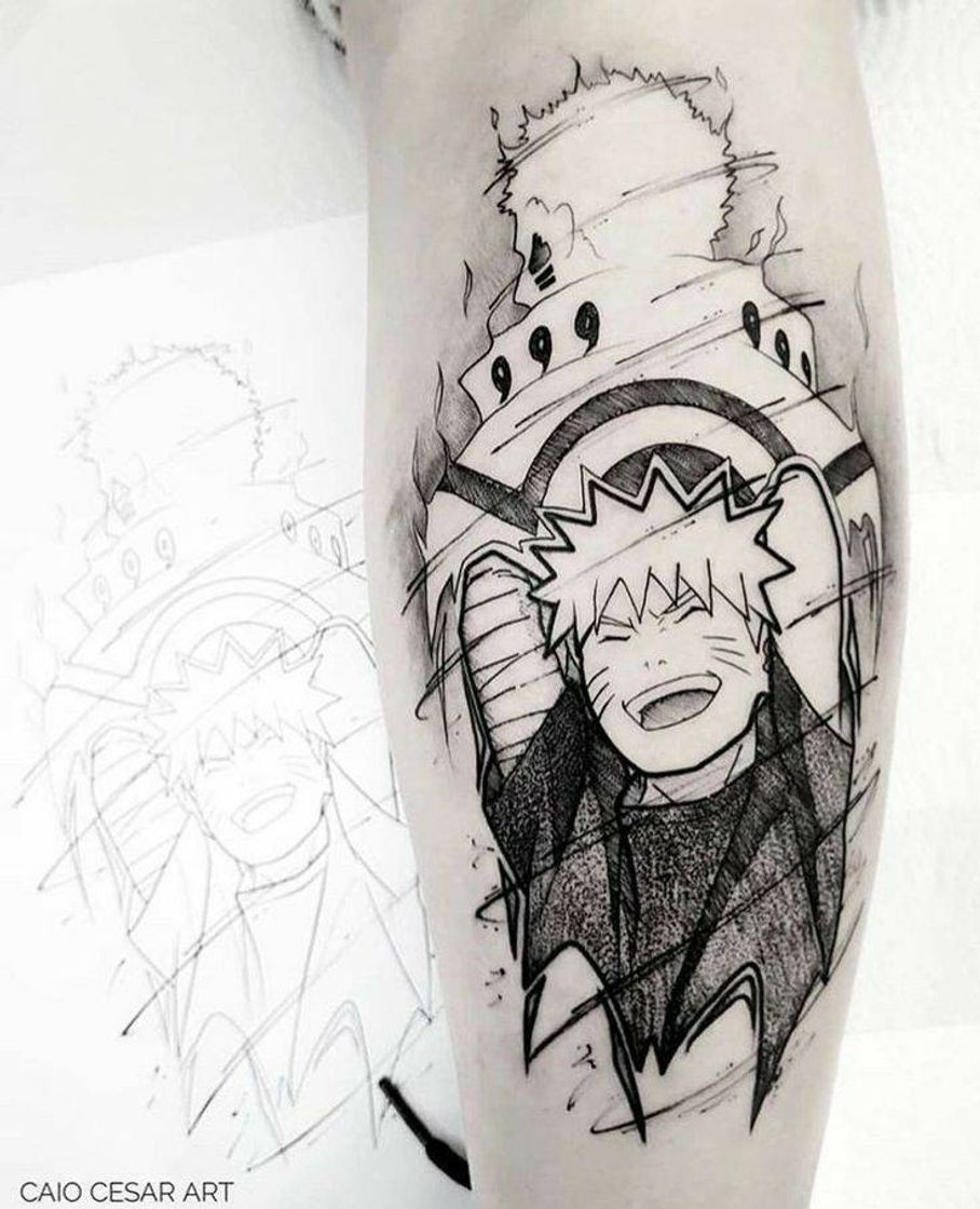 Moda Tattoo Naruto 