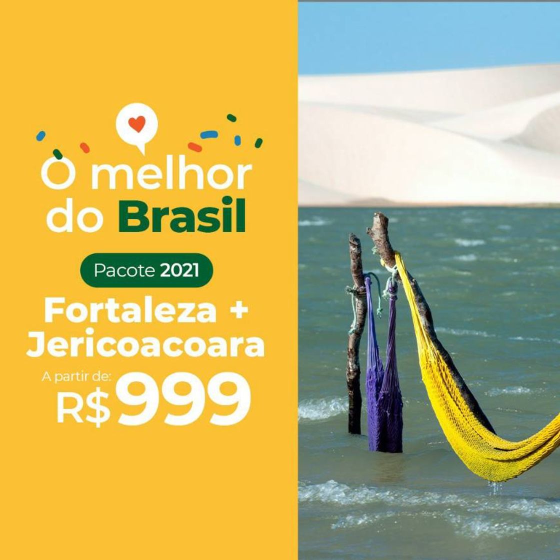 Place Fortaleza + Jericoacoara 